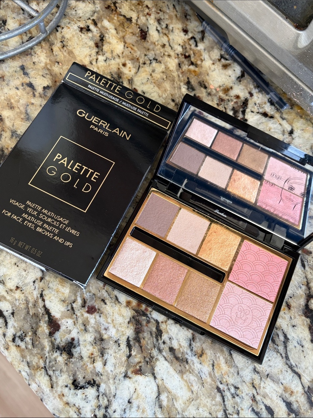 ⚡️❄️GUERLAIN Palette Gold Multi-Use Makeup Palette